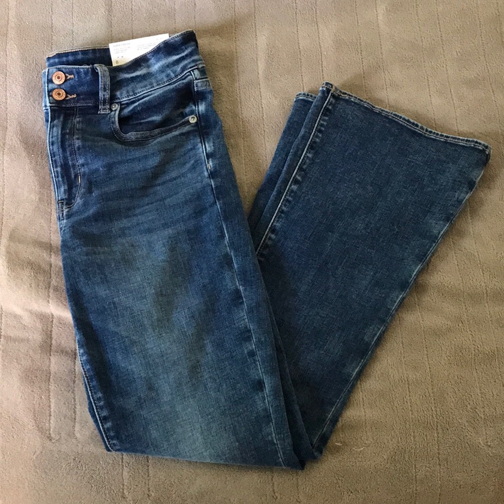 AE Super Stretch- High Rise Artist Flare